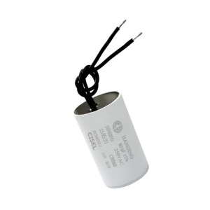 CAPACITOR DE PARTIDA 60uF 250VAC 2 FIOS