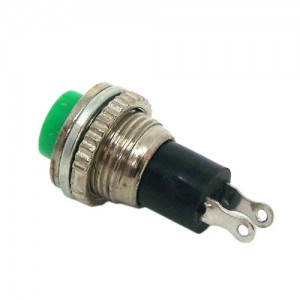 BOTÃO CHAVE DS-314 SEM TRAVA VERDE