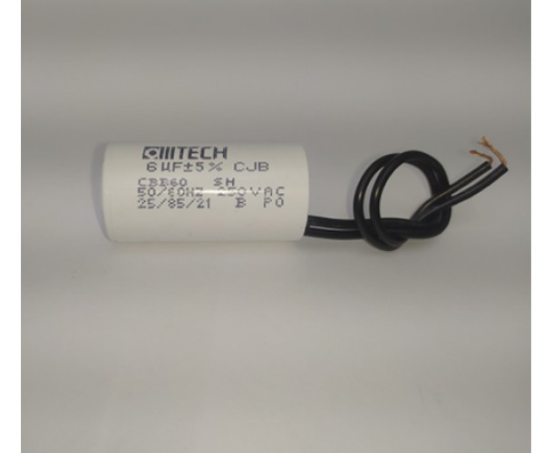 CAPACITOR DE PARTIDA 6uF 250 VAC