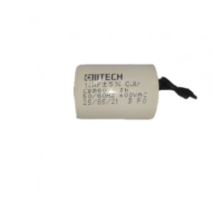 CAPACITOR DE PARTIDA 12uF 400V 2 FIOS