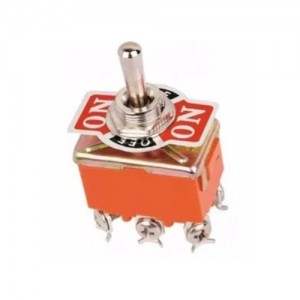 CHAVE COM ALAVANCA KN-1322 ON-OFF-ON