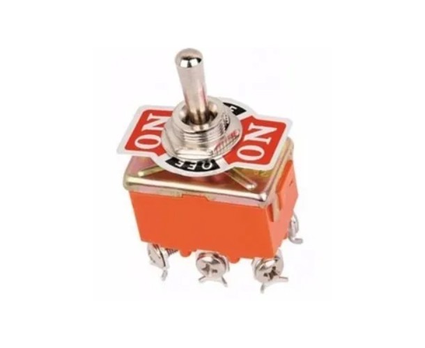 CHAVE COM ALAVANCA KN-1322 ON-OFF-ON