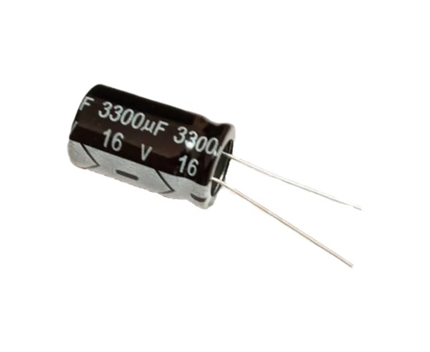CAP. ELCO 16V 3300uF PT 105º