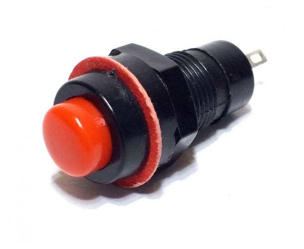 CHAVE BOTAO DS-213 S/ TRAVA VERMELHO