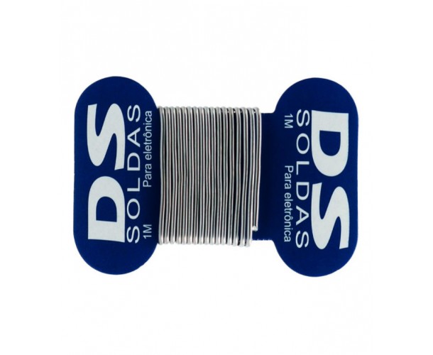 Estanho de Solda 1.0mm Cartela 1m Solda Best DS Tools Estanho de Solda 1.0mm Cartela 1m Solda Best DS Tools