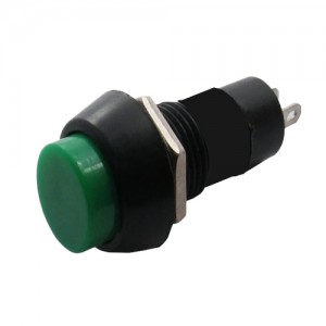 BOTÃO CHAVE PBS 11 A COM TRAVA VERDE