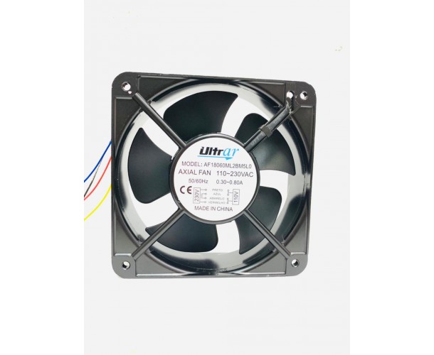 VENTOINHA COOLER FAN TURBINA ALTA ROTAÇÃO 180X180X60 110V 220V BIVOLT AF18060ML2BM5L0
