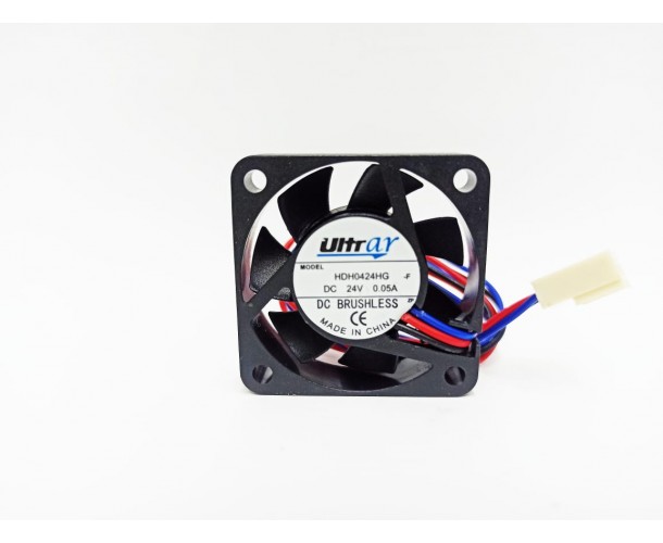 Mini Cooler Fan Ventoinha brushless Ultraar 40x40x10 24v 0.05a