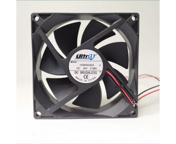 COOLER FAN 92X92X25 24V ROLAMENTO 0.38 AMP HDB0924EA-A