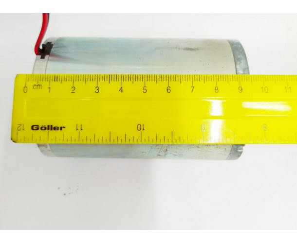 MOTOR GR 63X25 12V A 24V ALTA ROTAÇÃO 