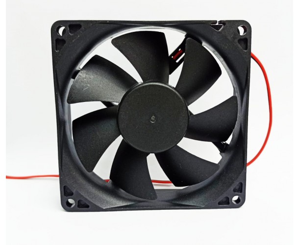 cooler fan ventilador 12v 80X80X25 8CM ALTA ROTAÇÃO SILENCIOSO 
