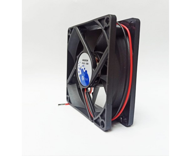 cooler fan ventilador 12v 80X80X25 8CM ALTA ROTAÇÃO SILENCIOSO 