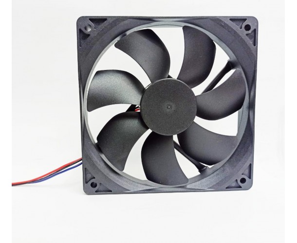 cooler fan ventilador 12v 120x120x25 12cm ALTA ROTAÇÃO 