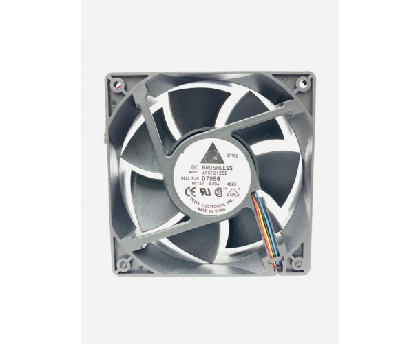VENTOINHA COOLER FAN TURBINA 12V 120X120X38 1.60A ALTA ROTAÇÃO AFC1212DE