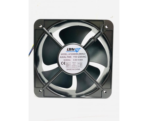 VENTOINHA COOLER FAN TURBINA P/ MAQUINA INDUSTRIAL  ALTA ROTAÇÃO 200X200X60 110/220V