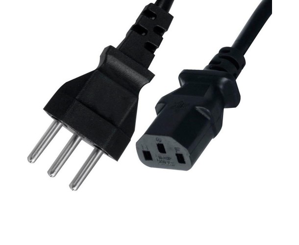 Cabo De Força Energia Monitor Pc Desktop Tripolar Novo